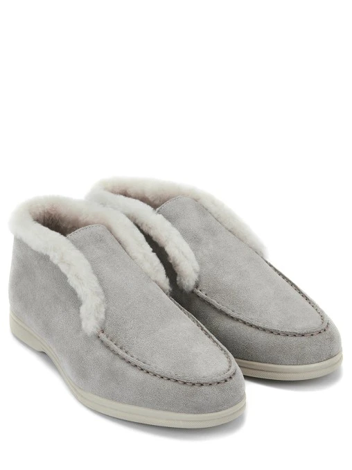 Ботинки замшевые на меху RASCHINI