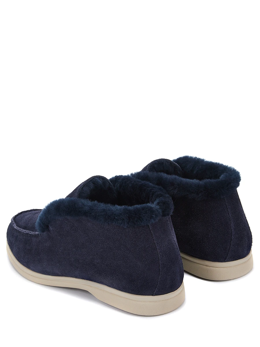 Ботинки замшевые на меху