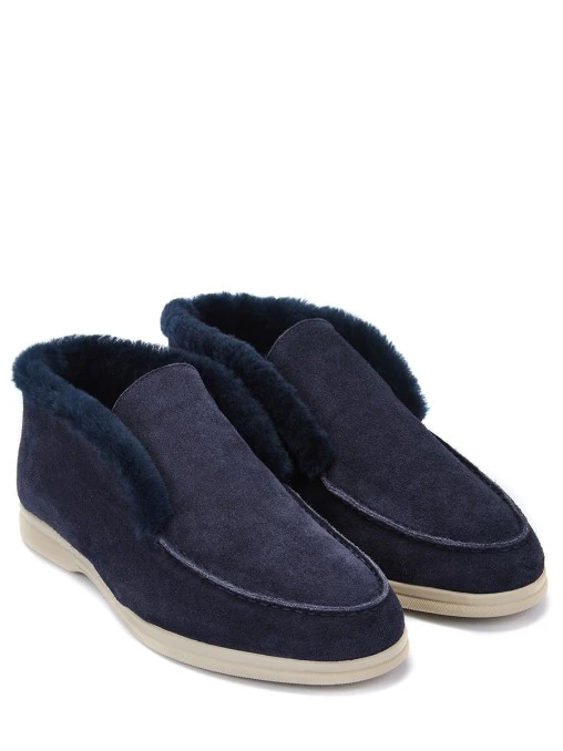 Ботинки замшевые на меху RASCHINI