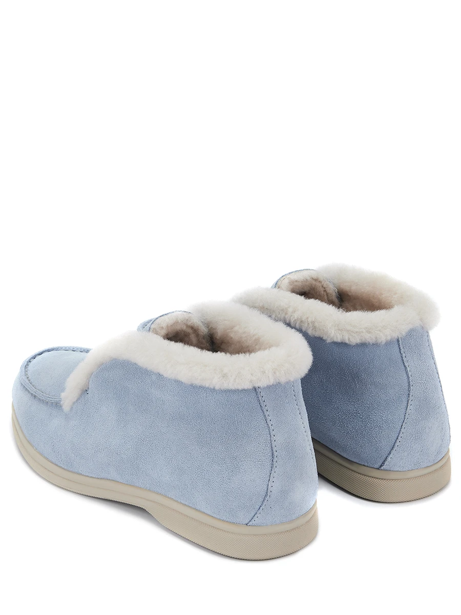 Ботинки замшевые на меху