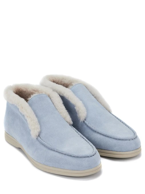 Ботинки замшевые на меху RASCHINI