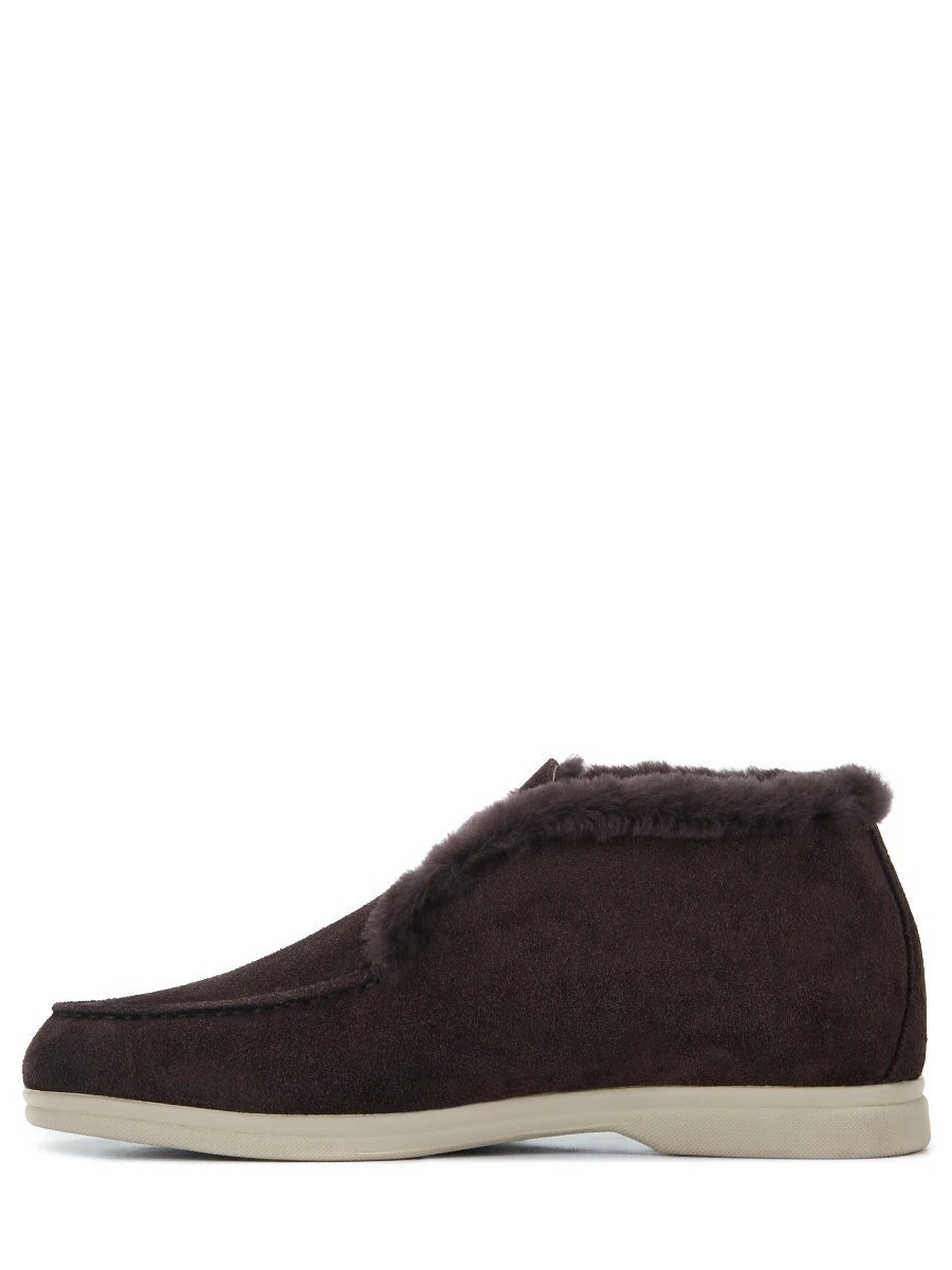 Ботинки замшевые на меху