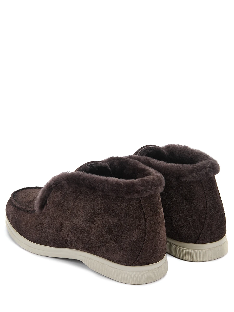 Ботинки замшевые на меху