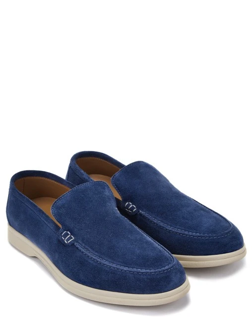 Лоферы замшевые RASCHINI