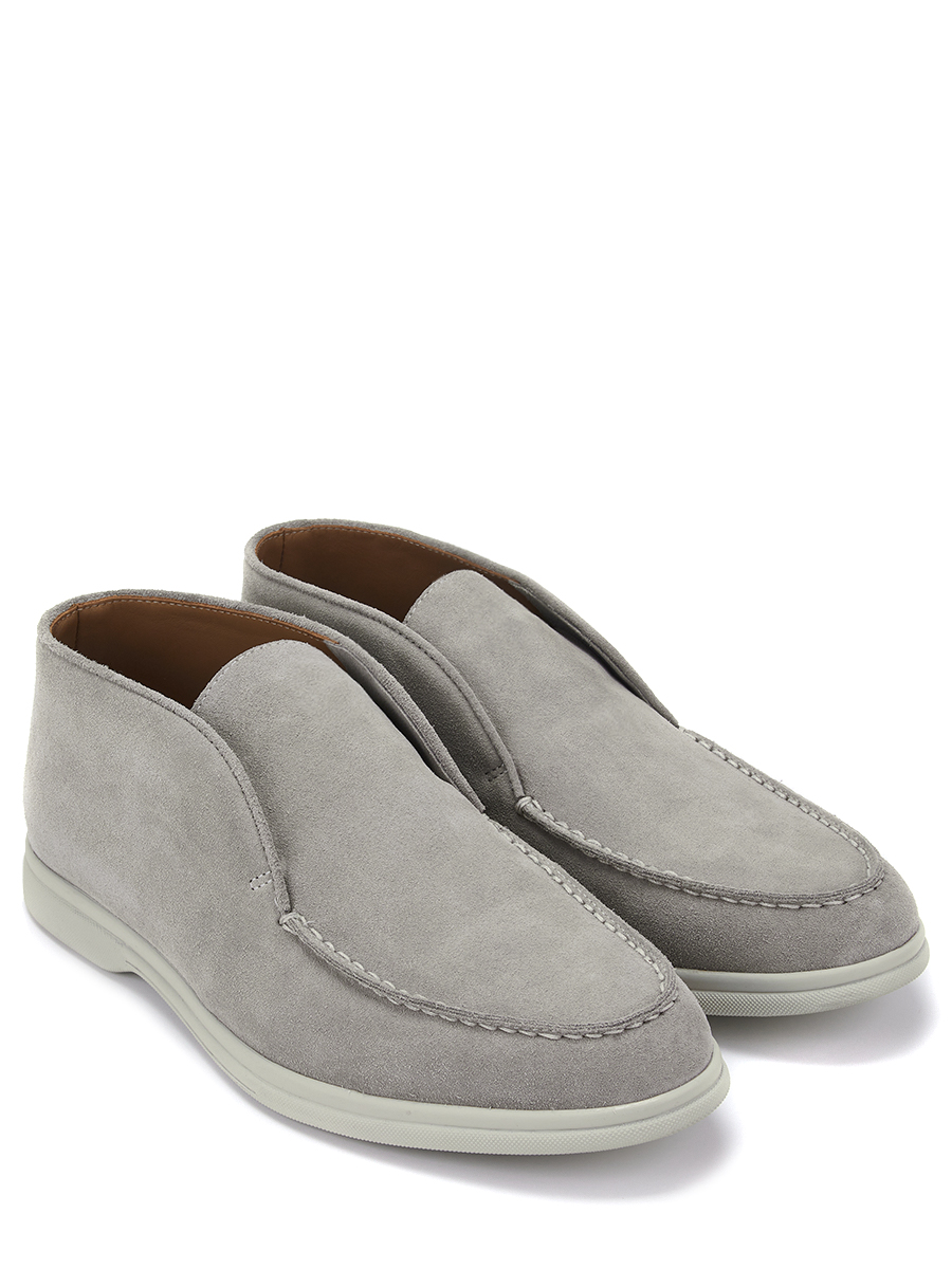 Ботинки замшевые