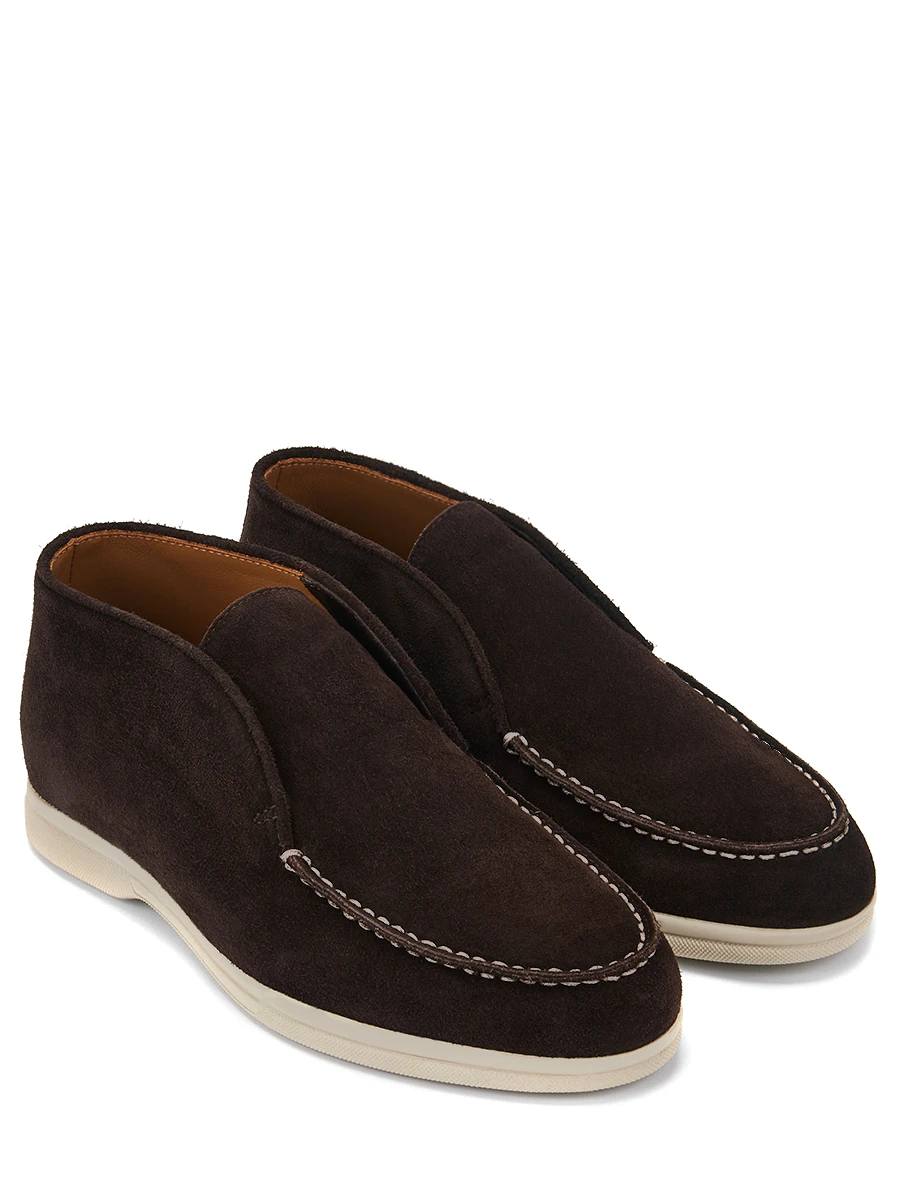 Ботинки замшевые