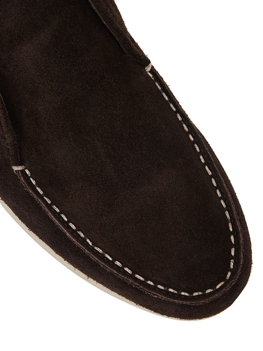 Ботинки замшевые