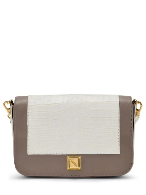 Сумка из кожи крокодила RASCHINI