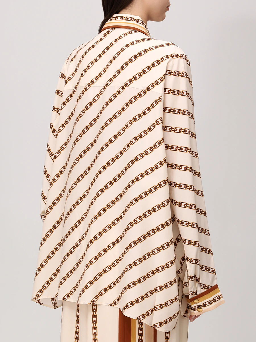 Костюм из вискозы и шелка