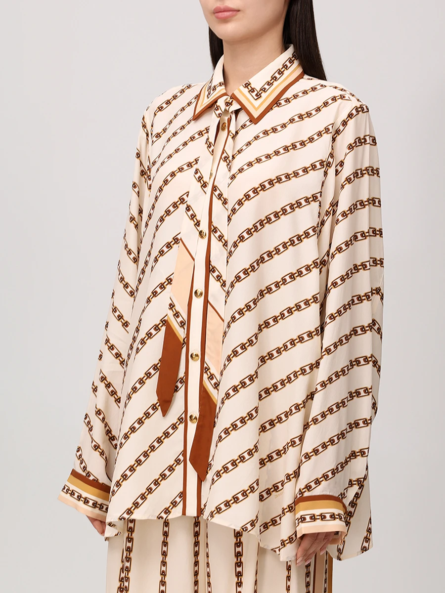 Костюм из вискозы и шелка