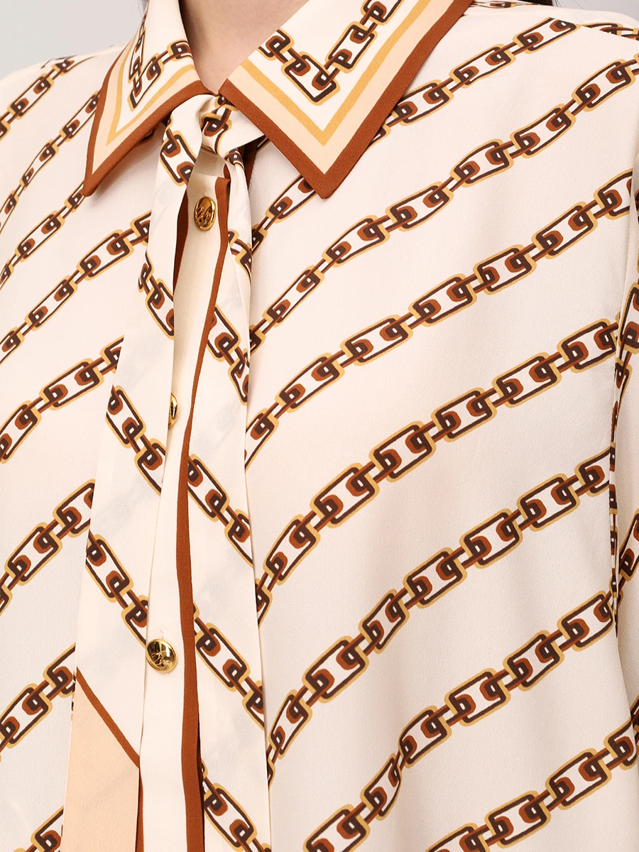 Костюм из вискозы и шелка