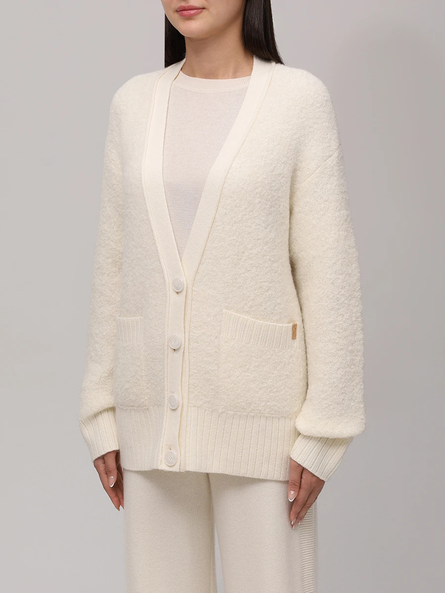 Кардиган из шерсти альпака