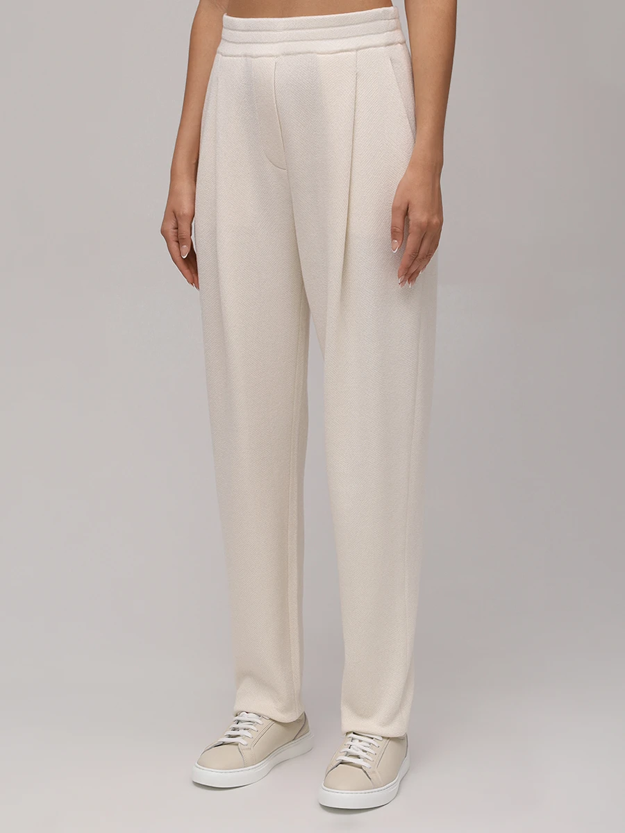 Брюки шелковые