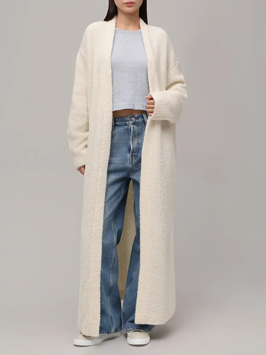 Кардиган из шерсти альпака