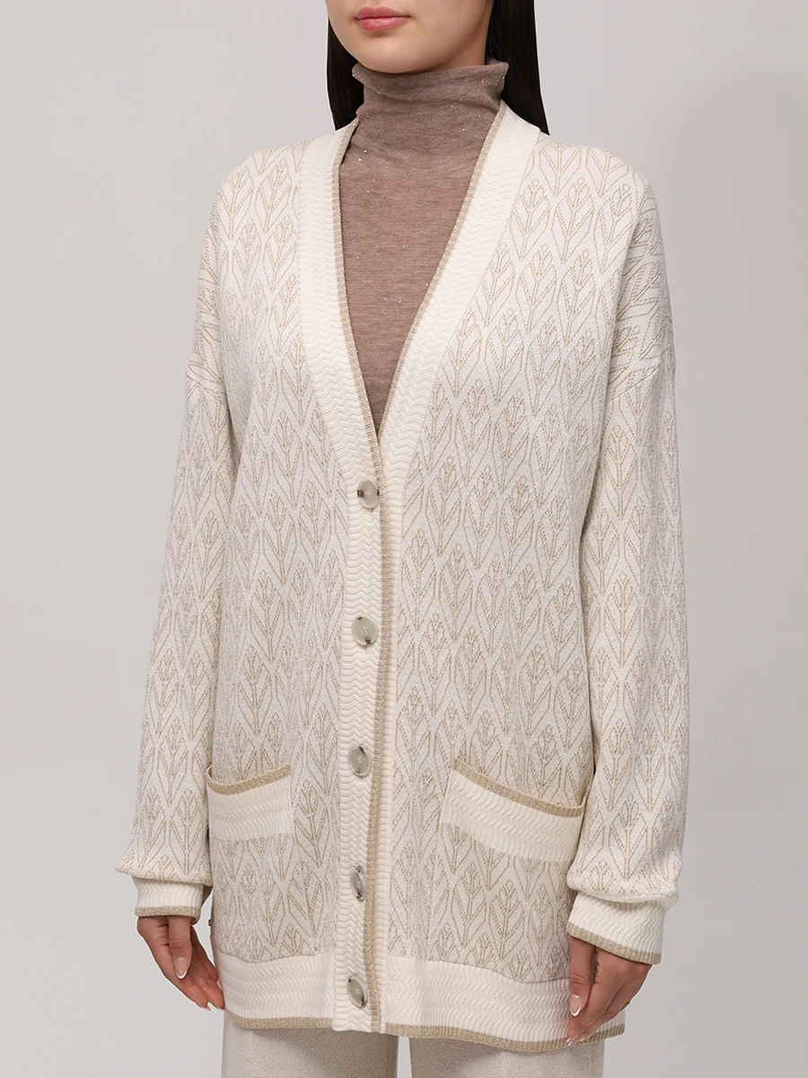 Кардиган шелковый