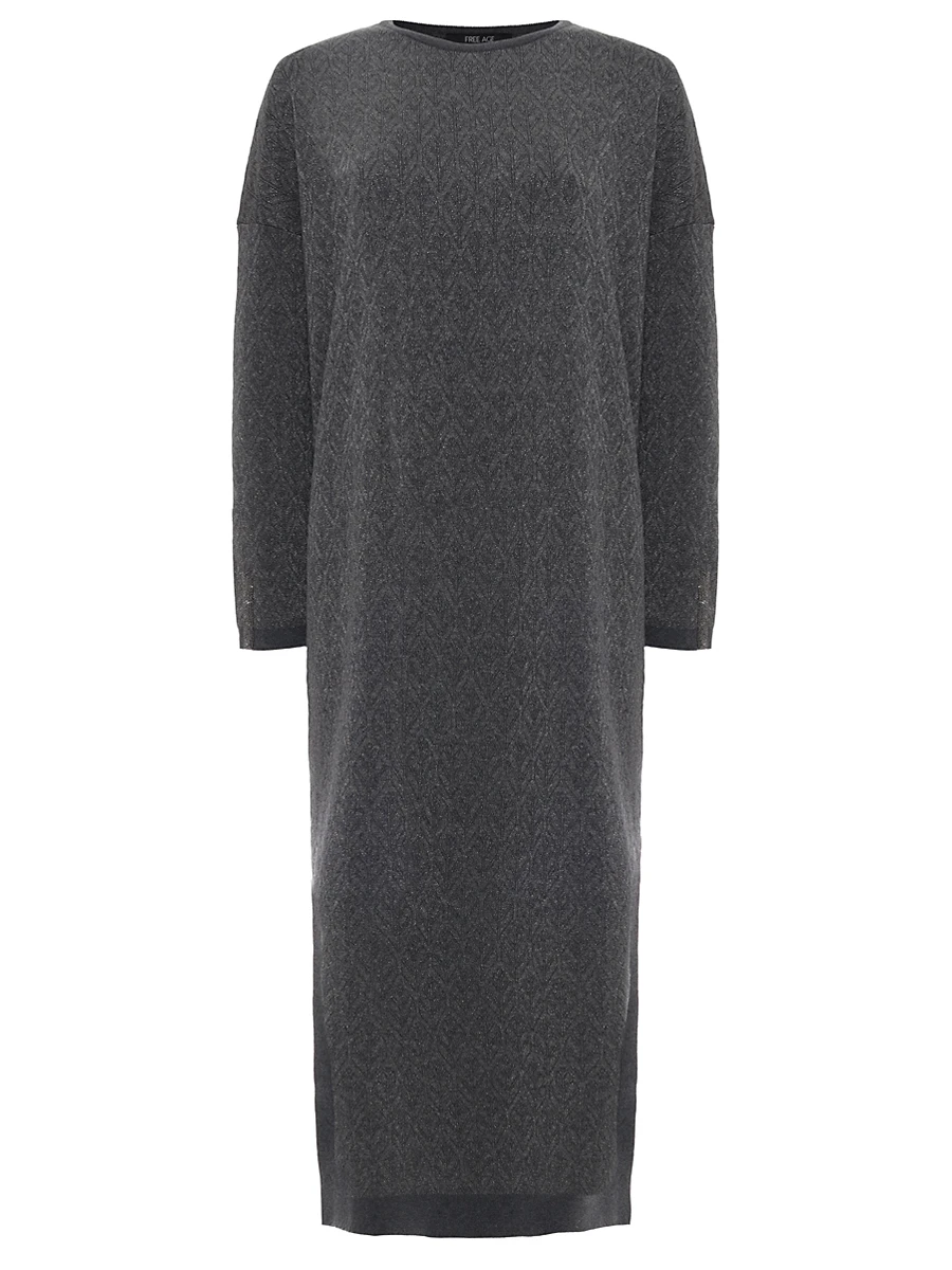 Платье из шелка и кашемира