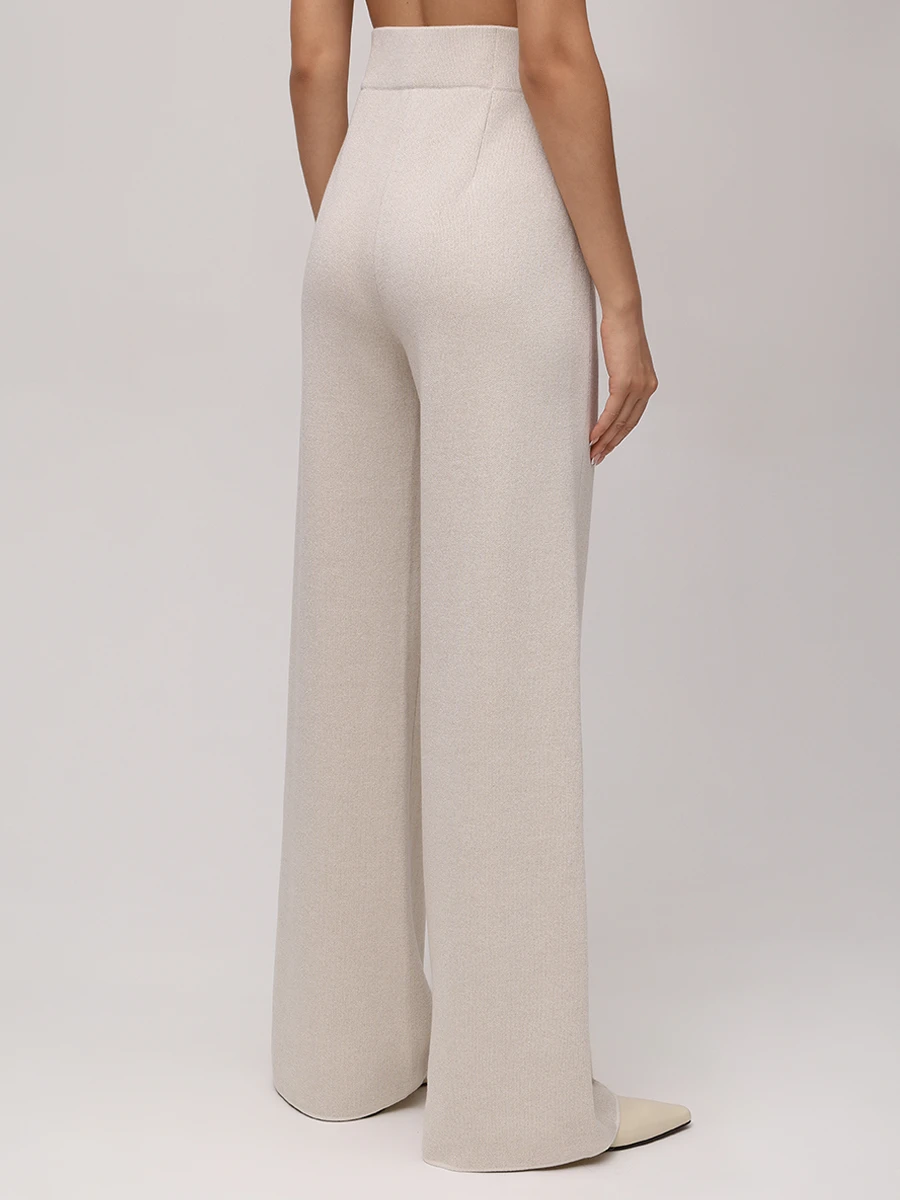 Брюки из шелка и кашемира