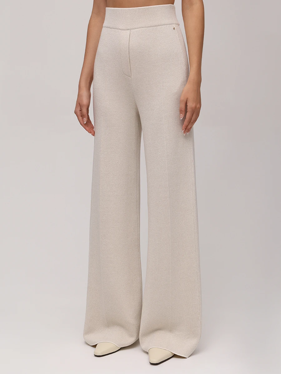 Брюки из шелка и кашемира