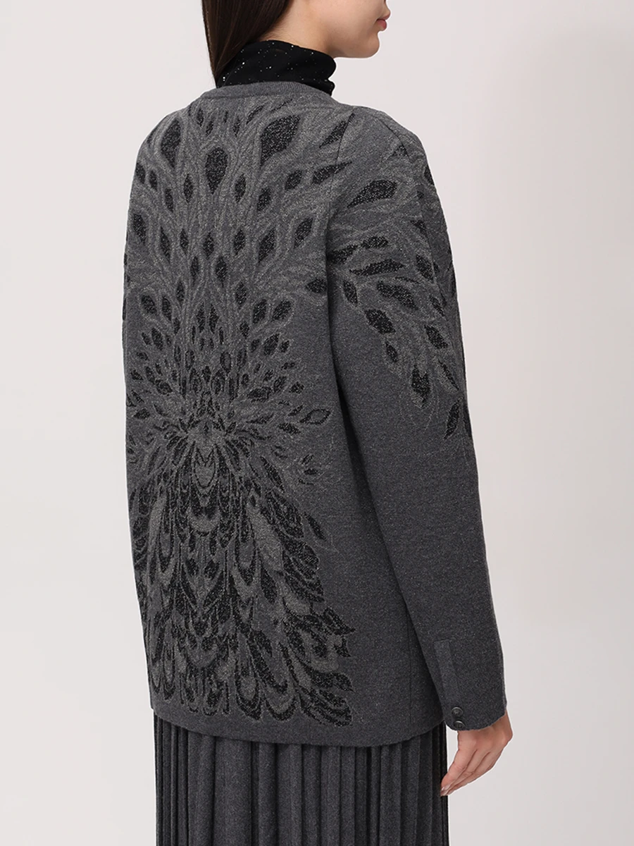 Жакет из шелка и кашемира