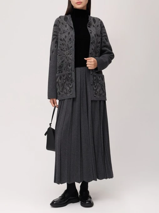 Жакет из шелка и кашемира FREE AGE