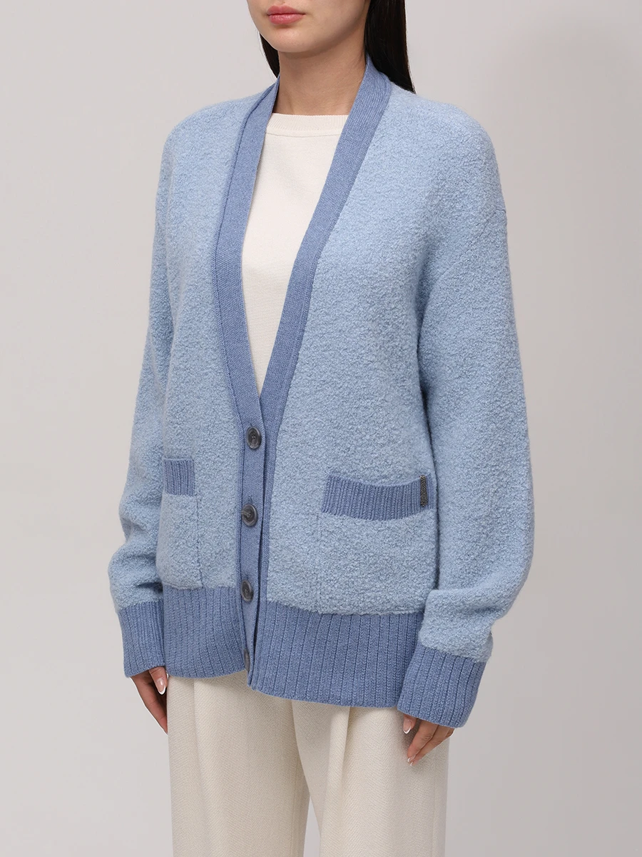 Кардиган из шерсти альпака