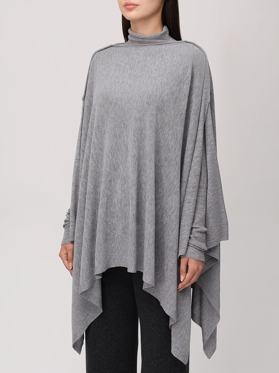 Накидка шерстяная