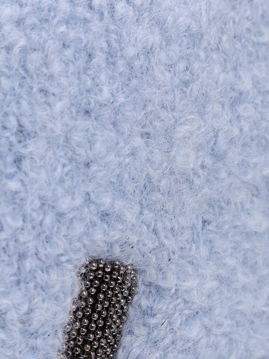 Повязка на голову из шерсти альпака