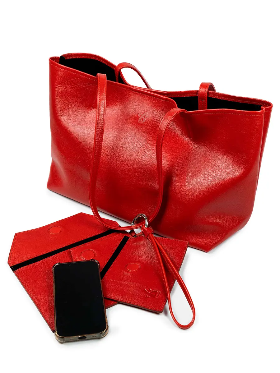 Сумка кожаная