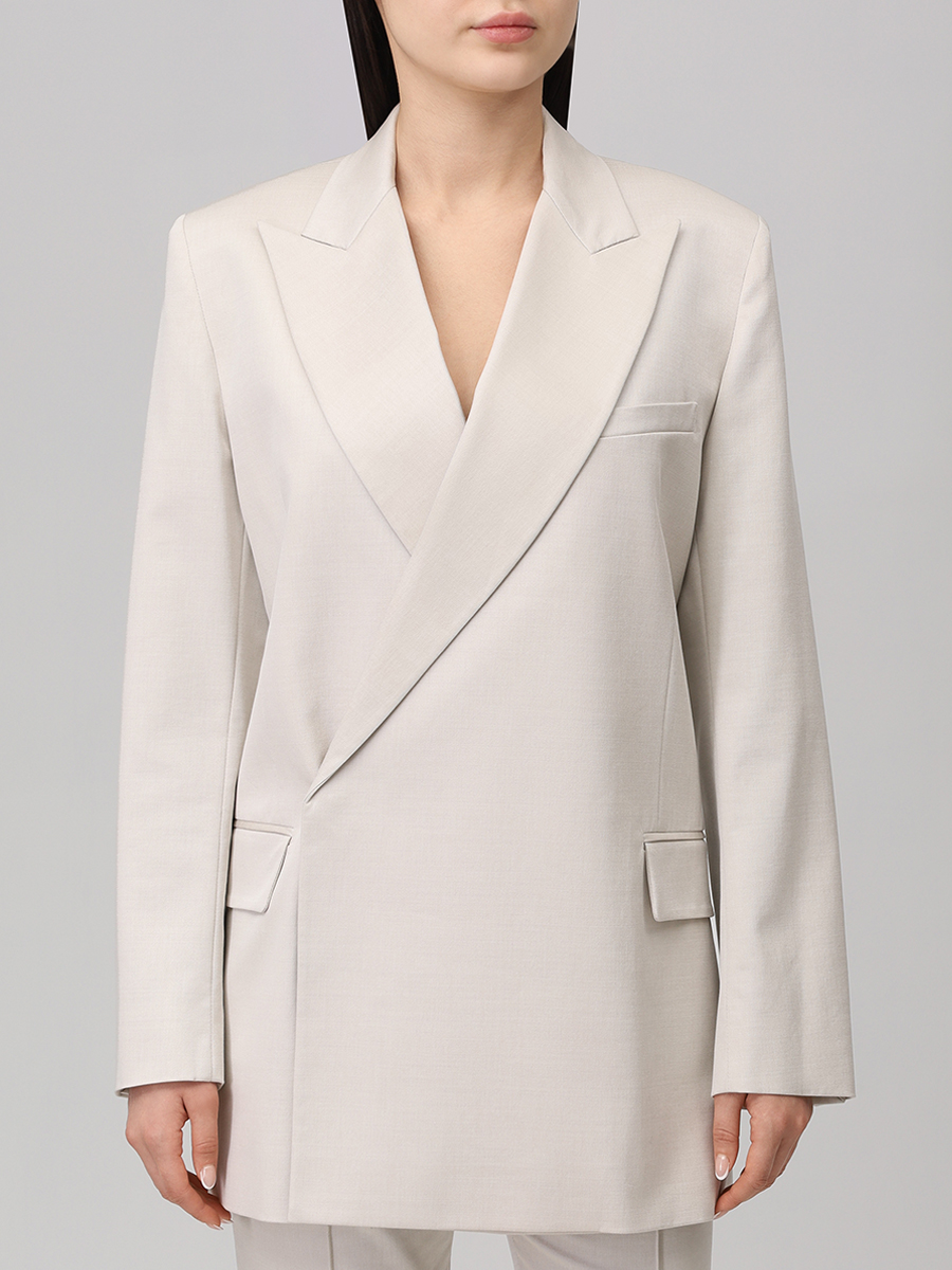 Костюм из шерсти и хлопка