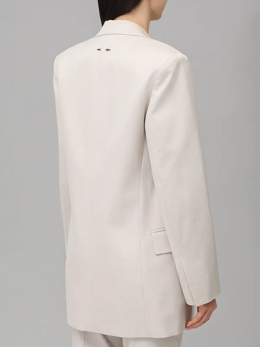 Костюм из шерсти и хлопка