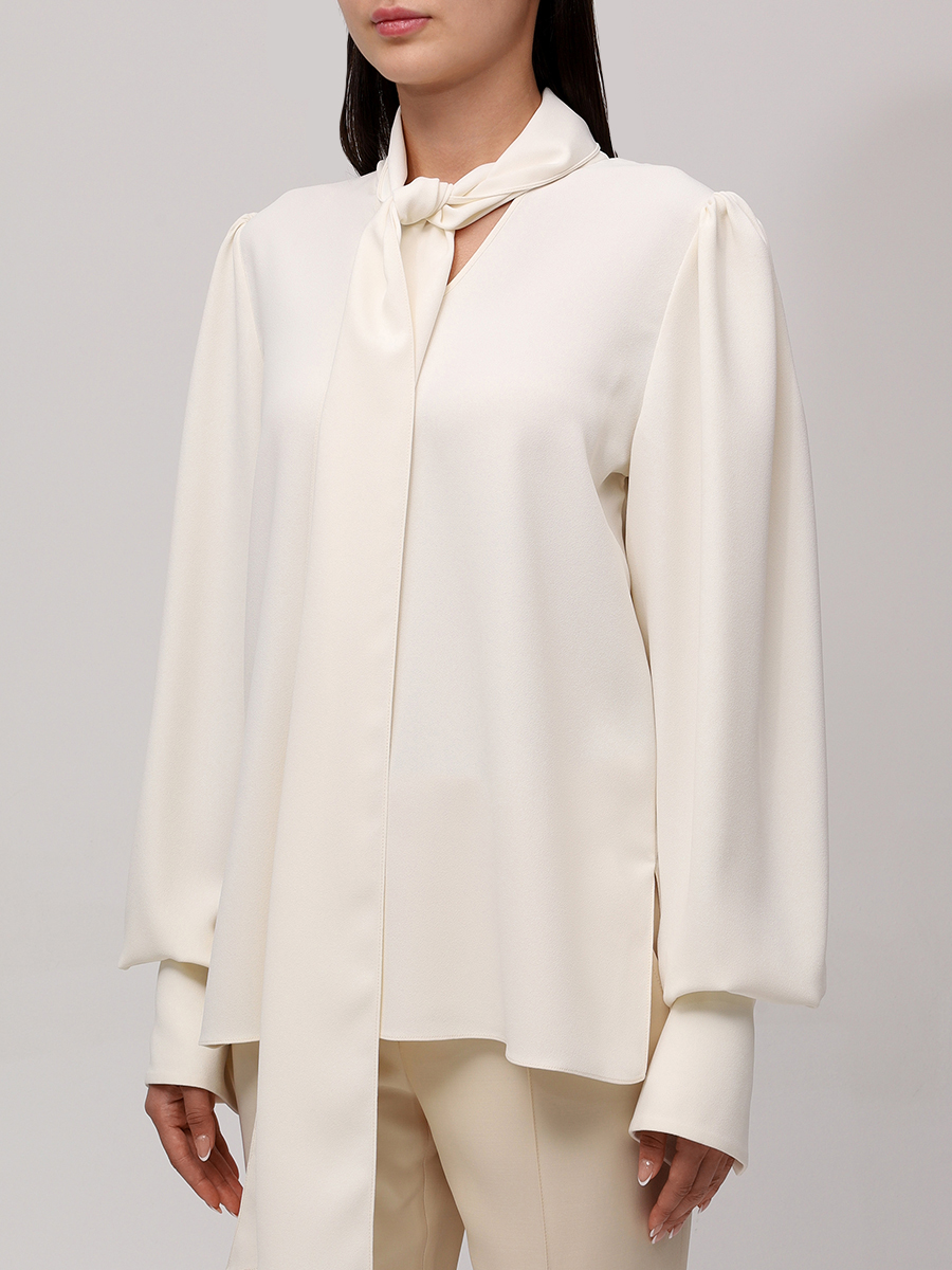 Блуза Мария однотонная