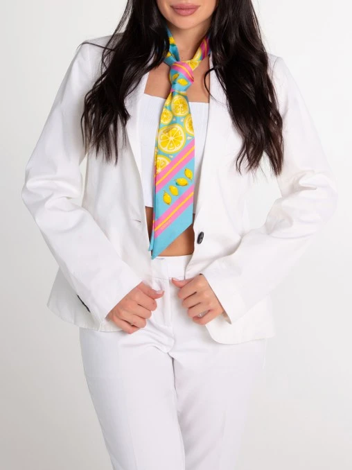 Твилли шелковое Лимоны GAYANA