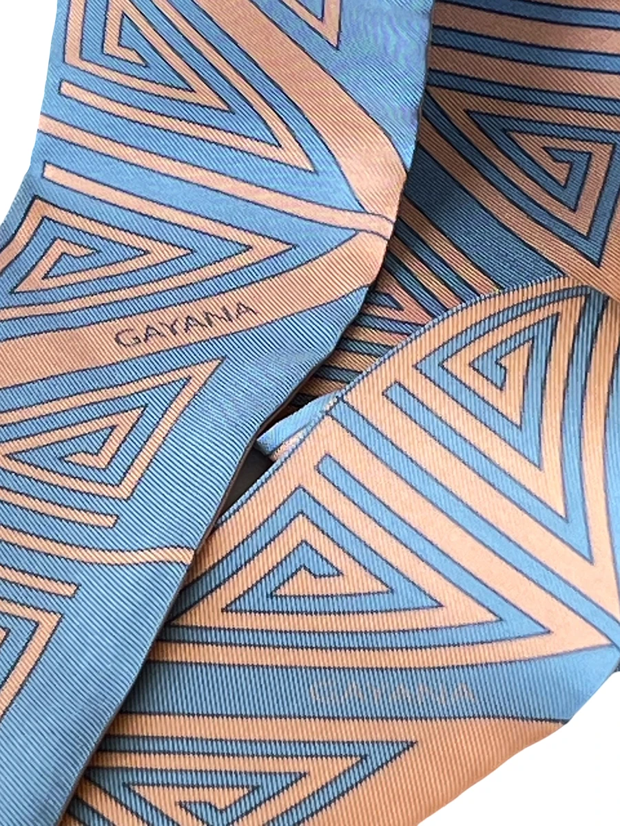 Твилли шелковое Триангл