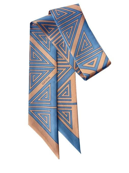 Твилли шелковое Триангл GAYANA