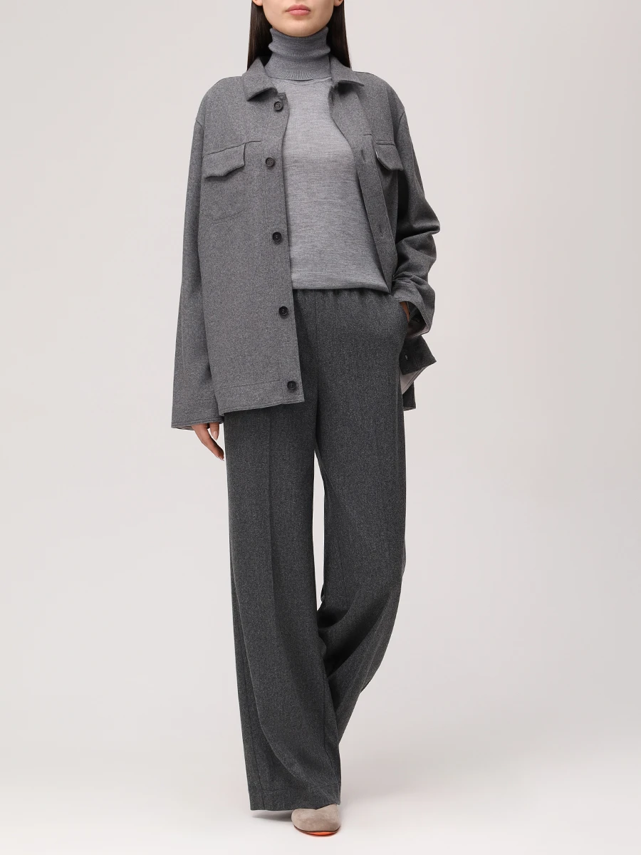 Брюки шерстяные