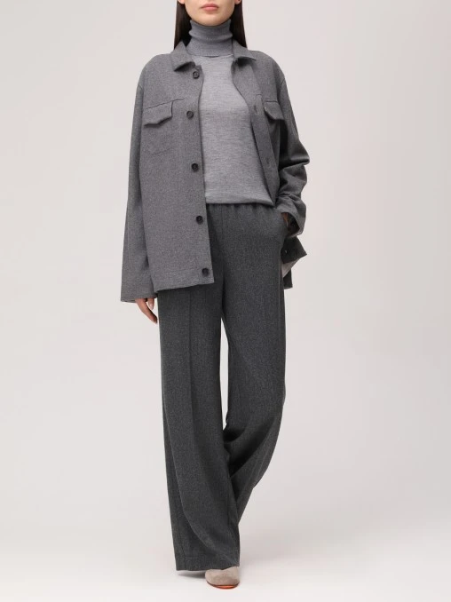 Брюки шерстяные LORENA ANTONIAZZI