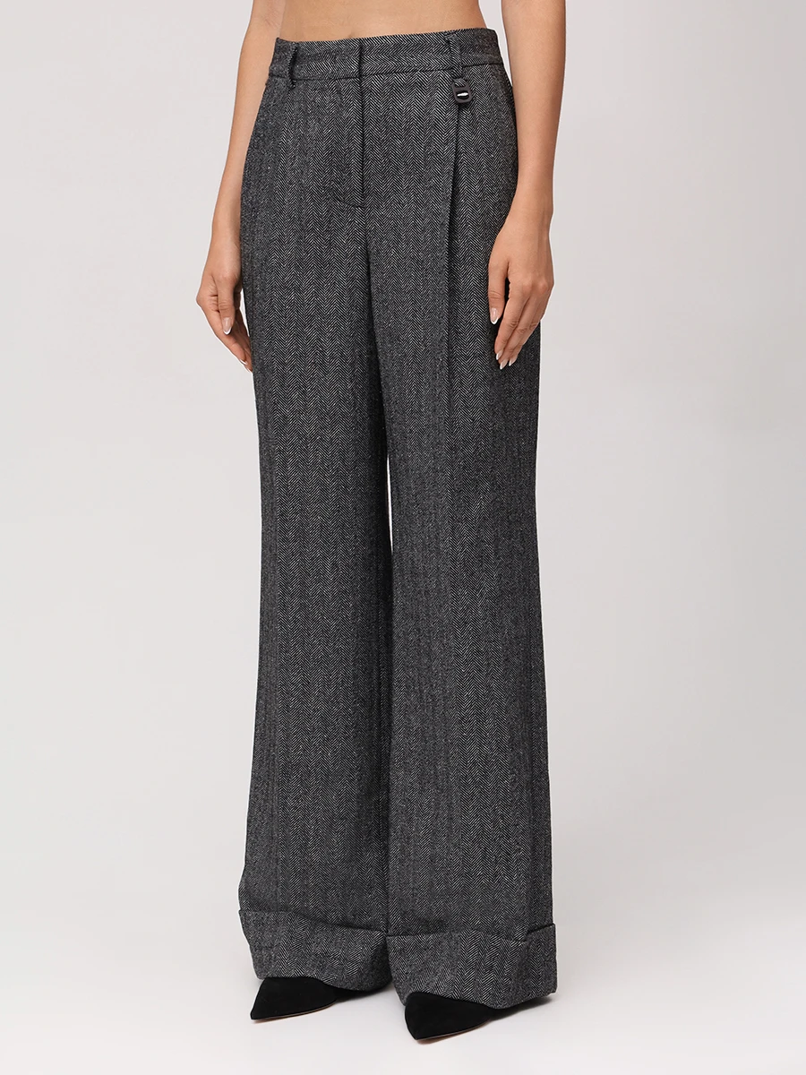 Брюки шерстяные