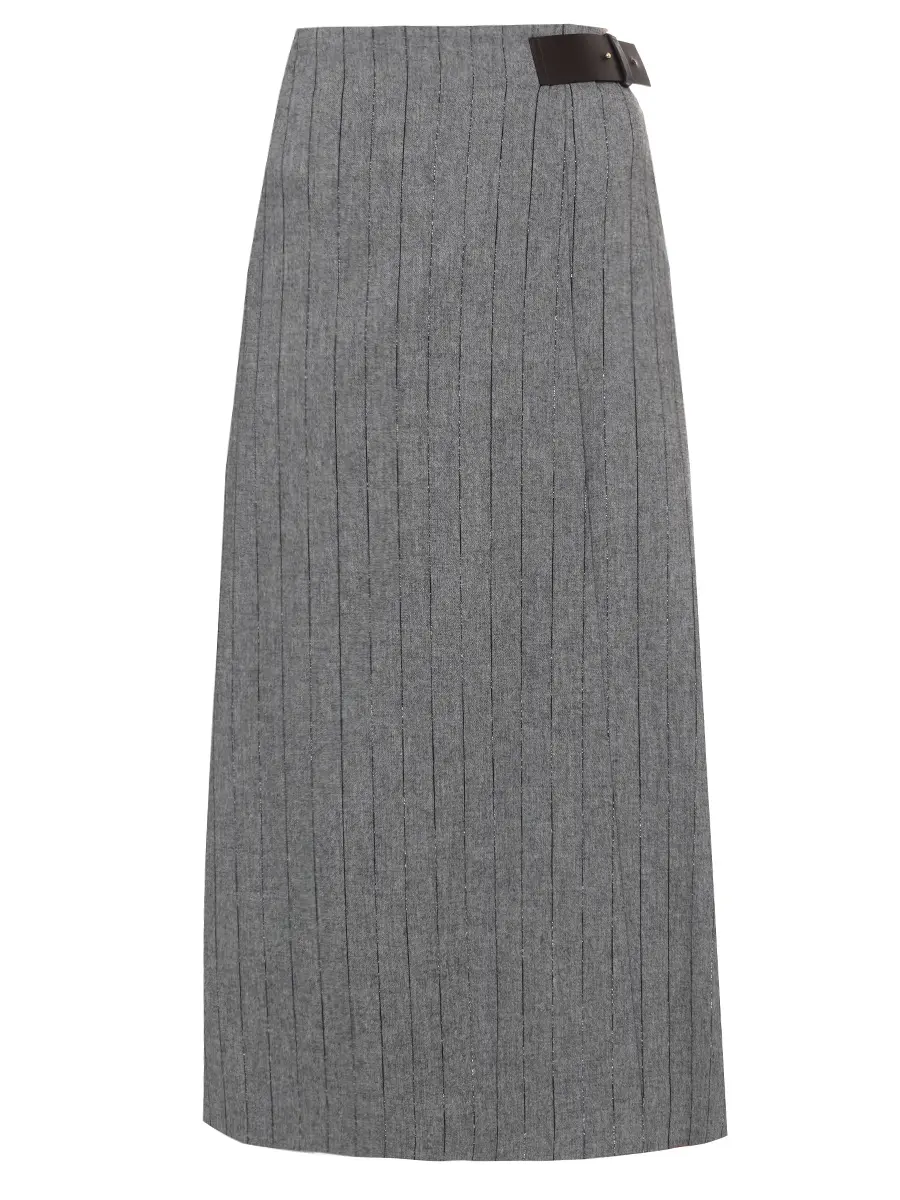 Юбка в полоску