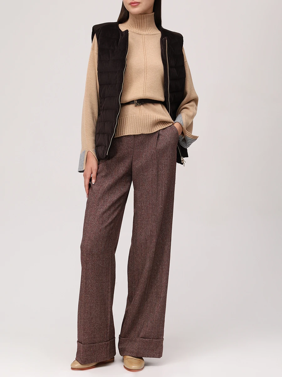 Брюки шерстяные