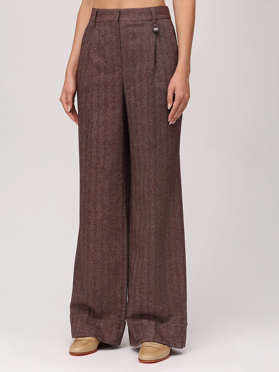 Брюки шерстяные