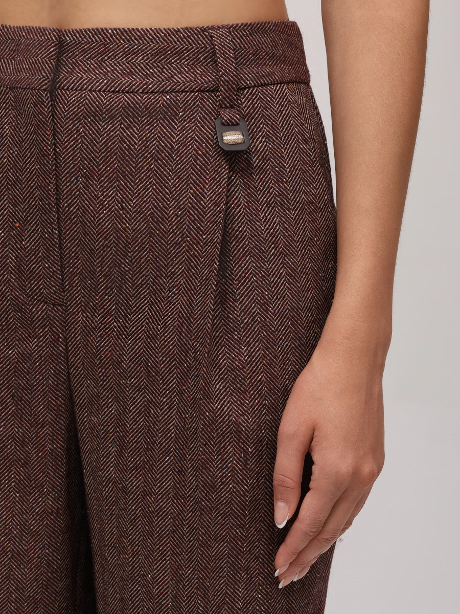 Брюки шерстяные