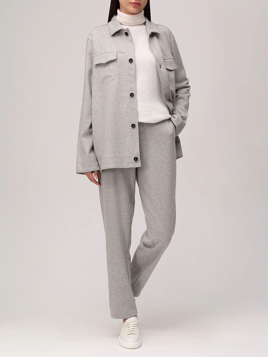 Брюки шерстяные