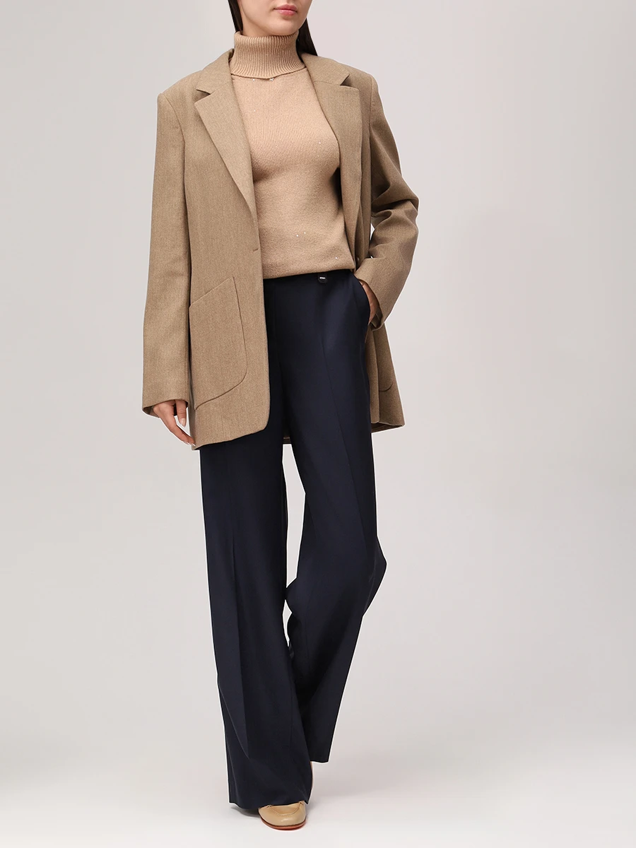 Брюки шерстяные