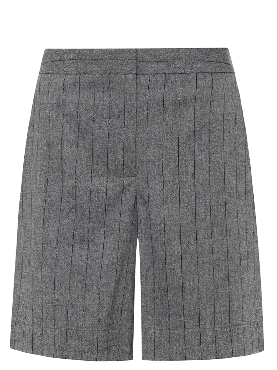 Бермуды из шерсти и вискозы