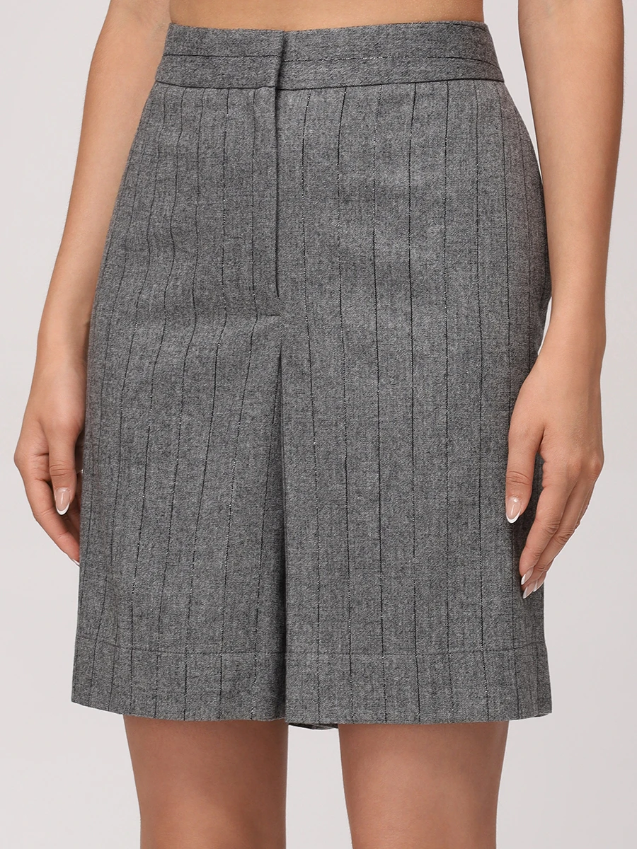 Бермуды из шерсти и вискозы