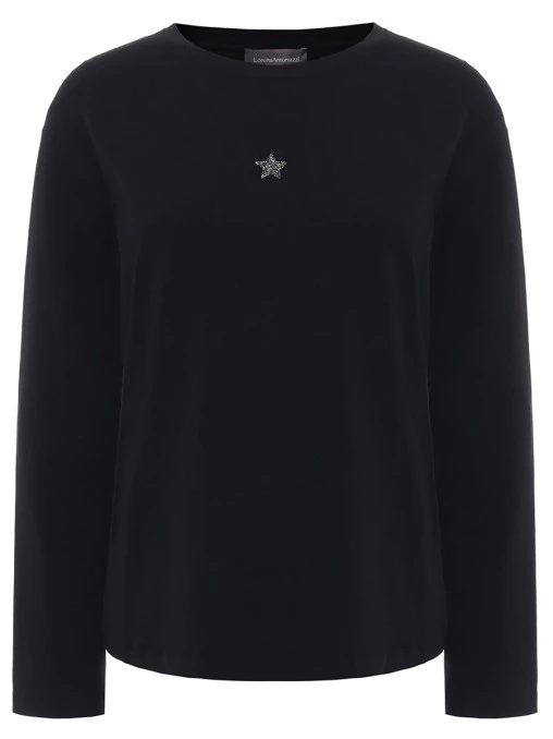 Лонгслив хлопковый LORENA ANTONIAZZI