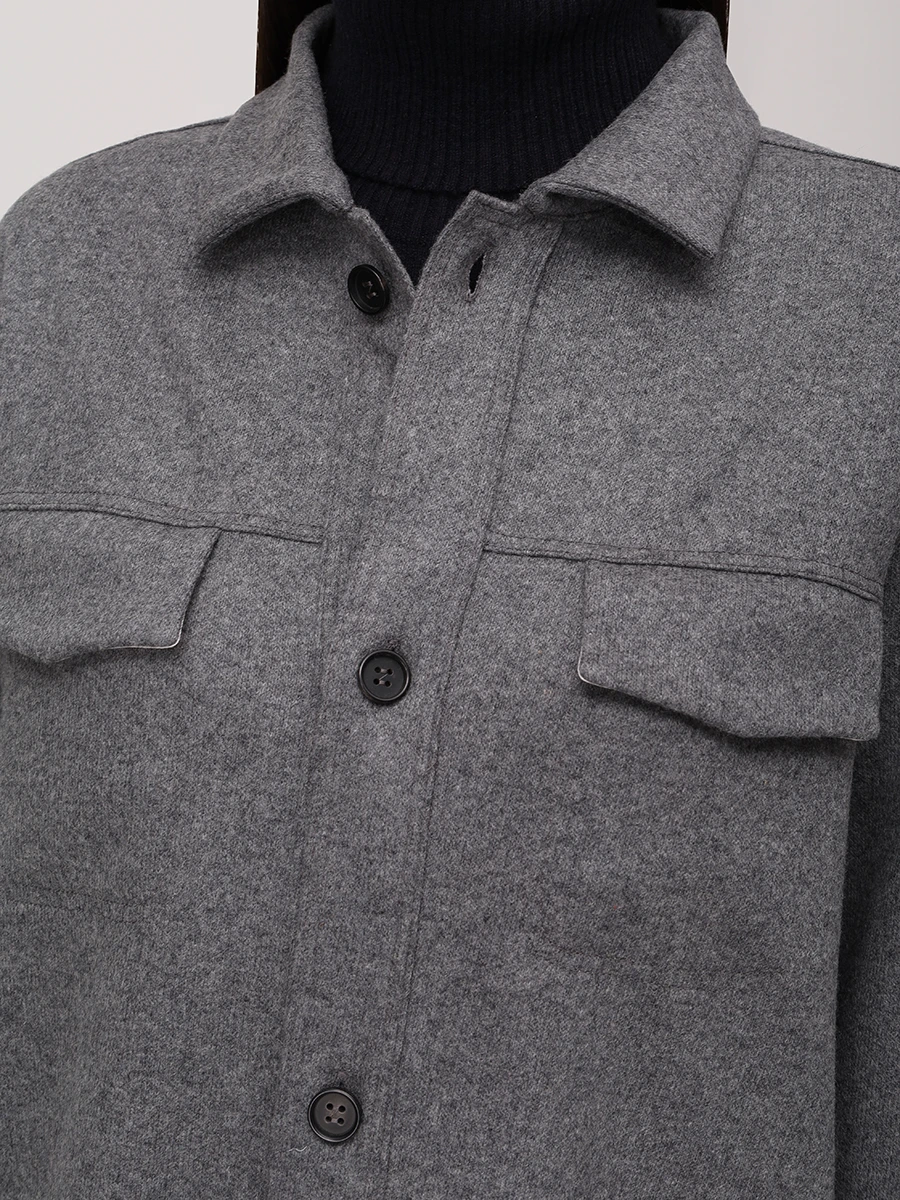 Рубашка шерстяная