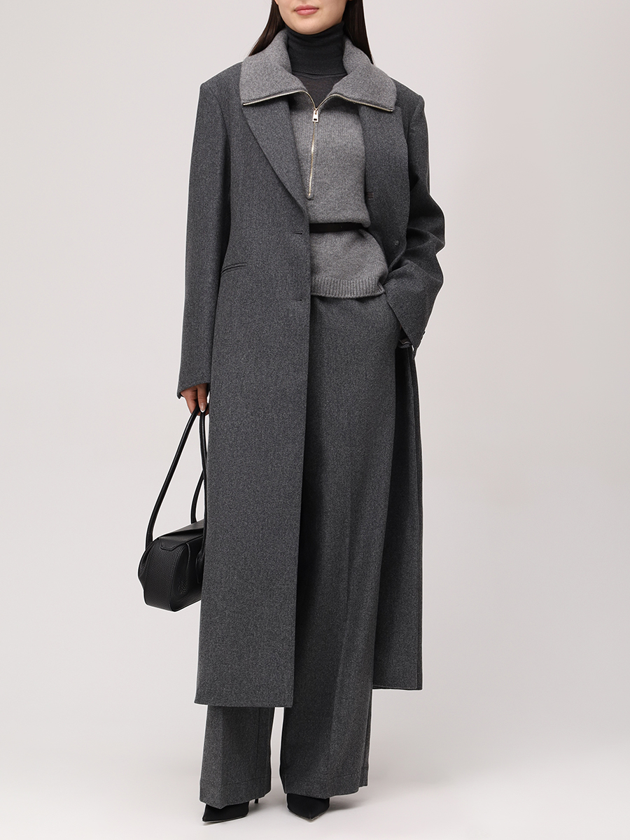 Пальто шерстяное