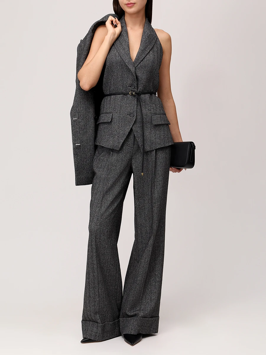 Жилет шерстяной