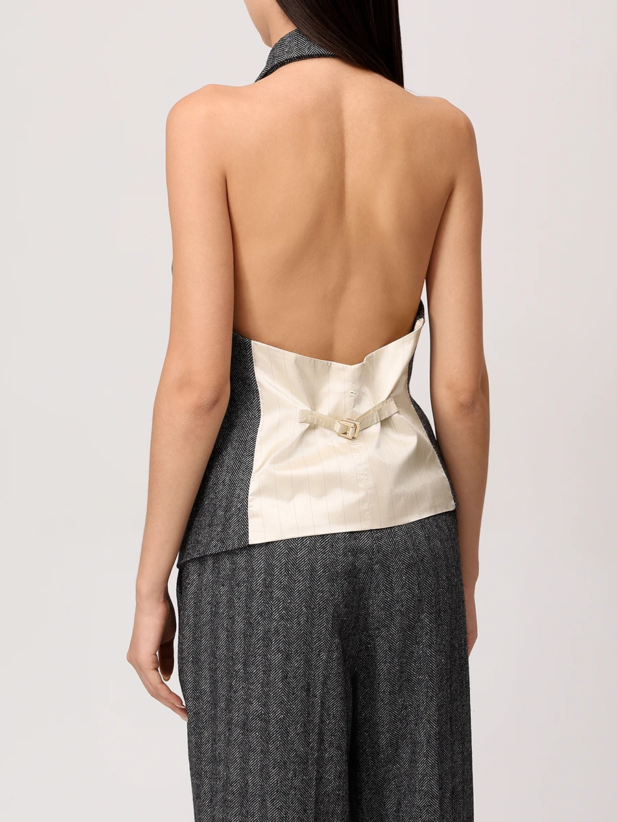 Жилет шерстяной